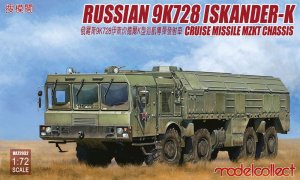 MODELCOLLECT UA72032 - 1:72 Russian 9K728 Iskander-K Cruise Missile MZKT Chassis