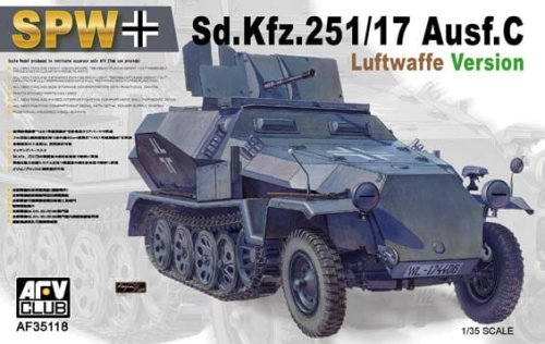 Go to product AFV CLUB 35118 - 1:35 Sd.Kfz.251/17 C Luftwaffe