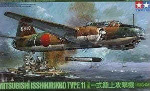 Go to product TAMIYA 61049 - 1:48 Mitsubishi G4M1 Isshikirikko Type11 Betty