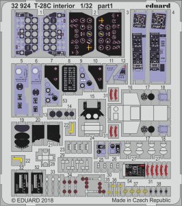 EDUARD 32924 - 1:32 T-28C interior