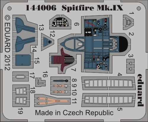 Go to product EDUARD 144006 - 1:144 Spitfire Mk.IX