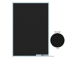 TAMIYA 12680 - 1:24 Carbon Decal Plain EF