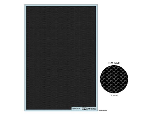 Go to product TAMIYA 12680 - 1:24 Carbon Decal Plain EF