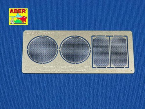 Go to product ABER G23  - 1:35 Grilles for German SPG Geschutzwagen Tiger fur 17cm Kanone 72