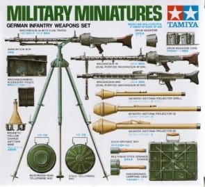TAMIYA 35111 - 1:35 German Weapons Set