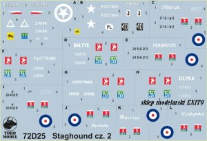 TORO MODEL 72D25 - 1:72 Staghound in Polish service vol.2