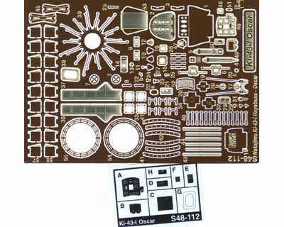 Go to product PART S48112 - 1:48 Ki-43 I Oscar