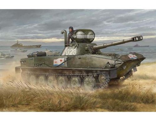 Go to product TRUMPETER 00381 - 1:35 Russian PT-76B Light Amphibious Tank