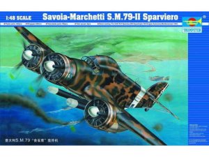 TRUMPETER 02817 - 1:48 Savoia-Marchetti S.M.79-II Sparviero
