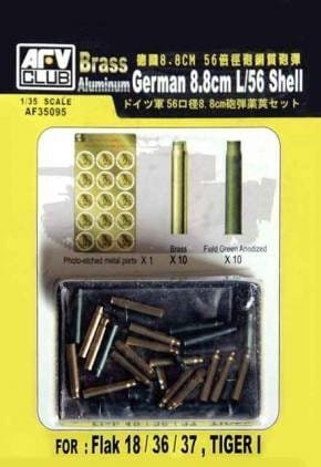 Go to product AFV CLUB 35095 - 1:35 German 8.8 cm L/56 Shell