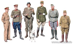 MASTER BOX  35108 - 1:35 The Generals of WW II - the most famous generals of WW II