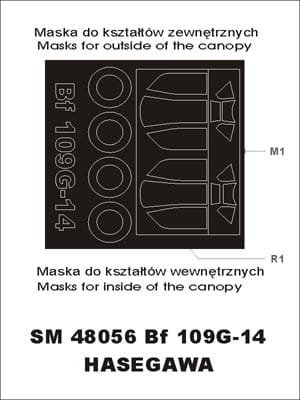 Go to product MONTEX SM48056 - 1:48 Messerschmitt Bf-109 G-14