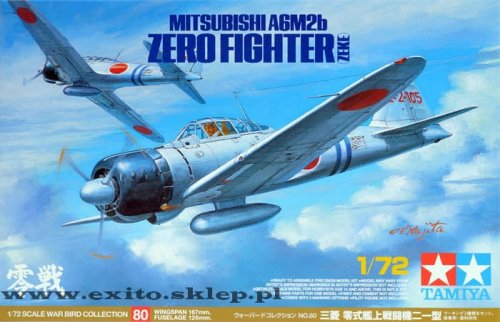 Go to product TAMIYA 60780 - 1:72 Mitsubishi A6M2b Zero