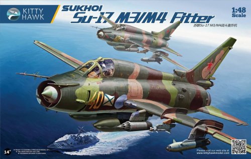 Go to product KITTY HAWK 80144 - 1:48 Sukhoi Su-17 M3/M4 Fitter-K