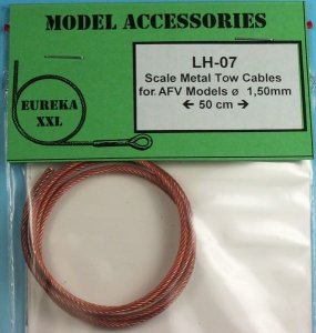 EUREKA XXL LH-07 - Towing cable, diameter 1,50 mm, length: 50cm