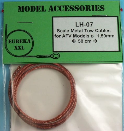 Go to product EUREKA XXL LH-07 - Towing cable, diameter 1,50 mm, length: 50cm