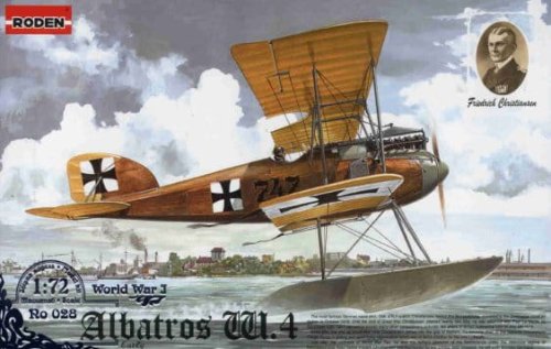 Go to product RODEN 028 - 1:72 Albatros W-4 early