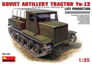 MINIART 35140 - 1:35 Ya-12 Soviet Artillery Tractor Late Production