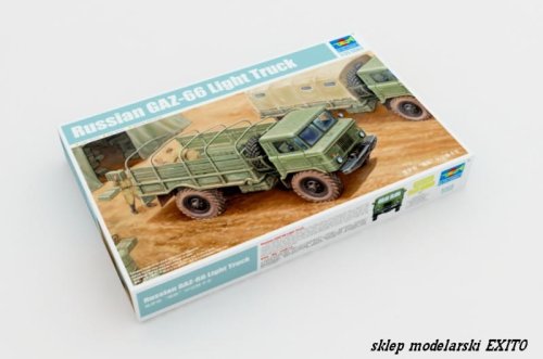 Go to product TRUMPETER 01016 - 1:35 Russian GAZ-66 Light Truck
