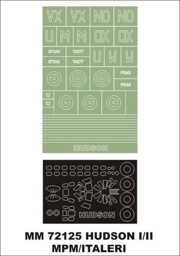 Go to product MONTEX MM72125 - 1:72 Hudson Mk.I/II