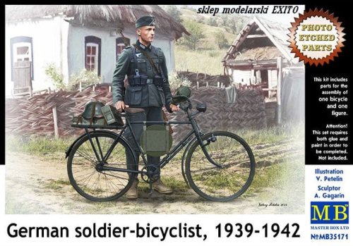 Go to product MASTER BOX 35171 - 1:35 German soldier-bicyclist 1939-1942
