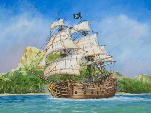 Go to product ZVEZDA 6514 - 1:350 Black Swan - Pirate Ship