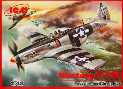 Go to product ICM 48154 - 1:48 Mustang P-51K