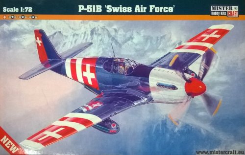 Go to product MISTERCRAFT C51 - 1:72 P-51B Swiss Air Force