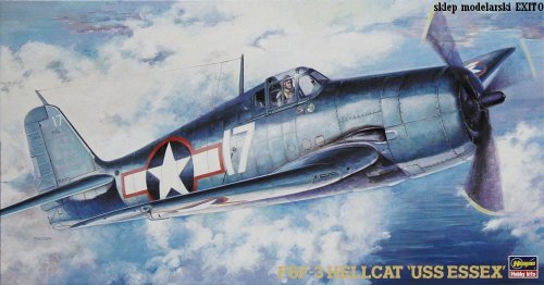 Go to product HASEGAWA JT34 - 1:48 F6F-3 Hellcat U.S.S Essex