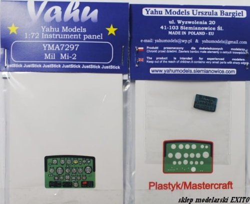 Go to product YAHU YMA7297 - 1:72 Mi-2 - Instrument Panel