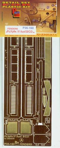 Go to product PART P35160 - 1:35 Pz.Kpfw.IV Ausf.B/C/D fenders