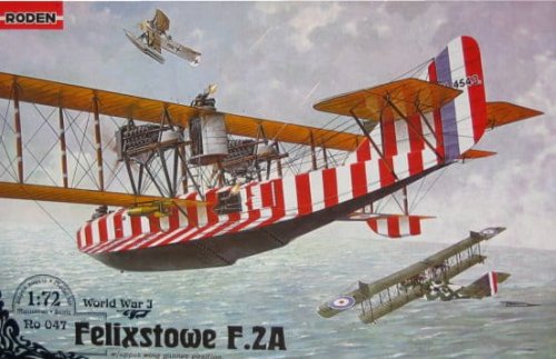 Go to product RODEN 047 - 1:72 Felixstowe F.2A w/upper wing gunner position