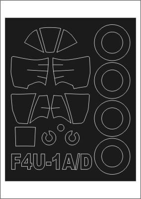 Go to product MONTEX SM72136 - 1:72 F4U-1A/D Corsair