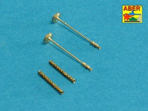 ABER 48L-21  - 1:48 Set of 2 barrels for German machine guns MG34