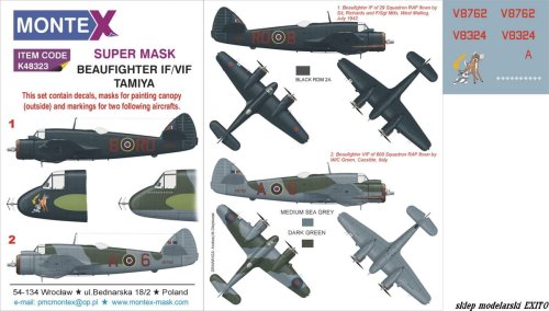 Go to product MONTEX K48323 - 1:48 Beaufighter IF / VIF