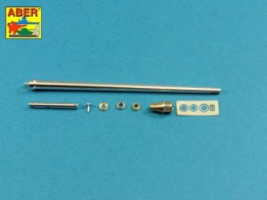 Aber 35L-246 - 1:35 7,5 cm metal gun barrel for Panther G tank