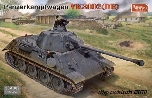 Go to product AMUSING HOBBY 35A002 - 1:35 Panzerkampfwagen VK3002(DB)