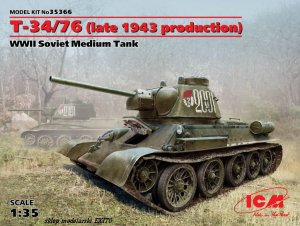 ICM 35366 - 1:35 ?-34/76 - late 1943 production