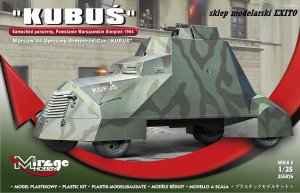 MIRAGE 355026 - 1:35 Kubus Armoured Car Warsaw Uprising 1944