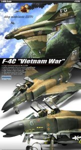 ACADEMY 12294 - 1:48 F-4C Phantom - Vietnam War