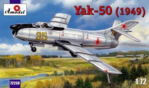 Go to product AMODEL 72250 - 1:72 Yakovlev Yak-50 (1949)