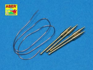 ABER 1:350L-29  - 1:350 Set of 4 pcs 130mm barrels for AK-130 Russian Navy