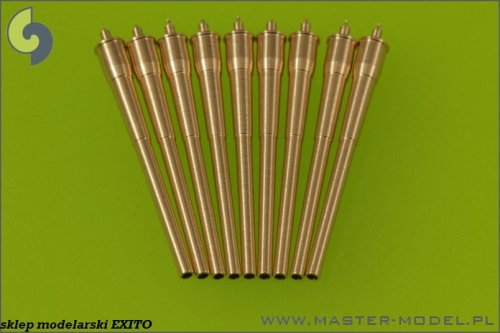 Go to product MASTER SM-700-036 - 1:700 Barrels for American cannons 16in/45 40,6cm Mark 6 without blast bags