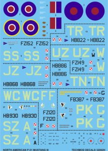 TECHMOD 32002 - 1:32 P-51 Mustang III