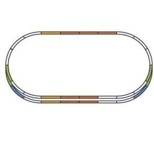 PIKO 55340 H0 - A-Gleis Zestaw torów E