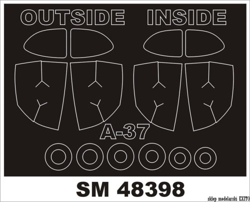 Go to product MONTEX SM48398 - 1:48 Cessna A-37