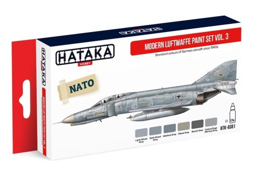 Go to product HATAKA AS61 - Modern Luftwaffe vol. 3 paint set