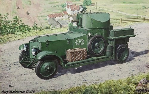 Go to product RODEN 731 - 1:72 Pattern 1920 Mk.I  WWII British Armoured Car