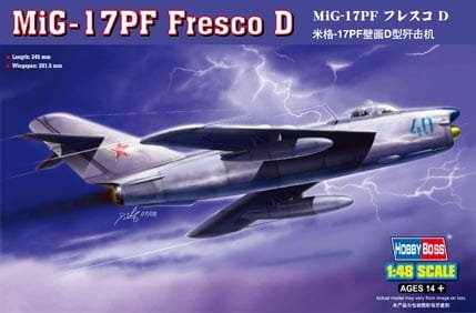 Go to product HOBBY BOSS 80336 - 1:48 MiG-17 PF Fresco D