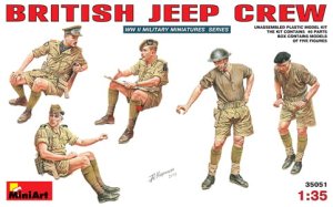 MINIART 35051 - 1:35 British Jeep Crew